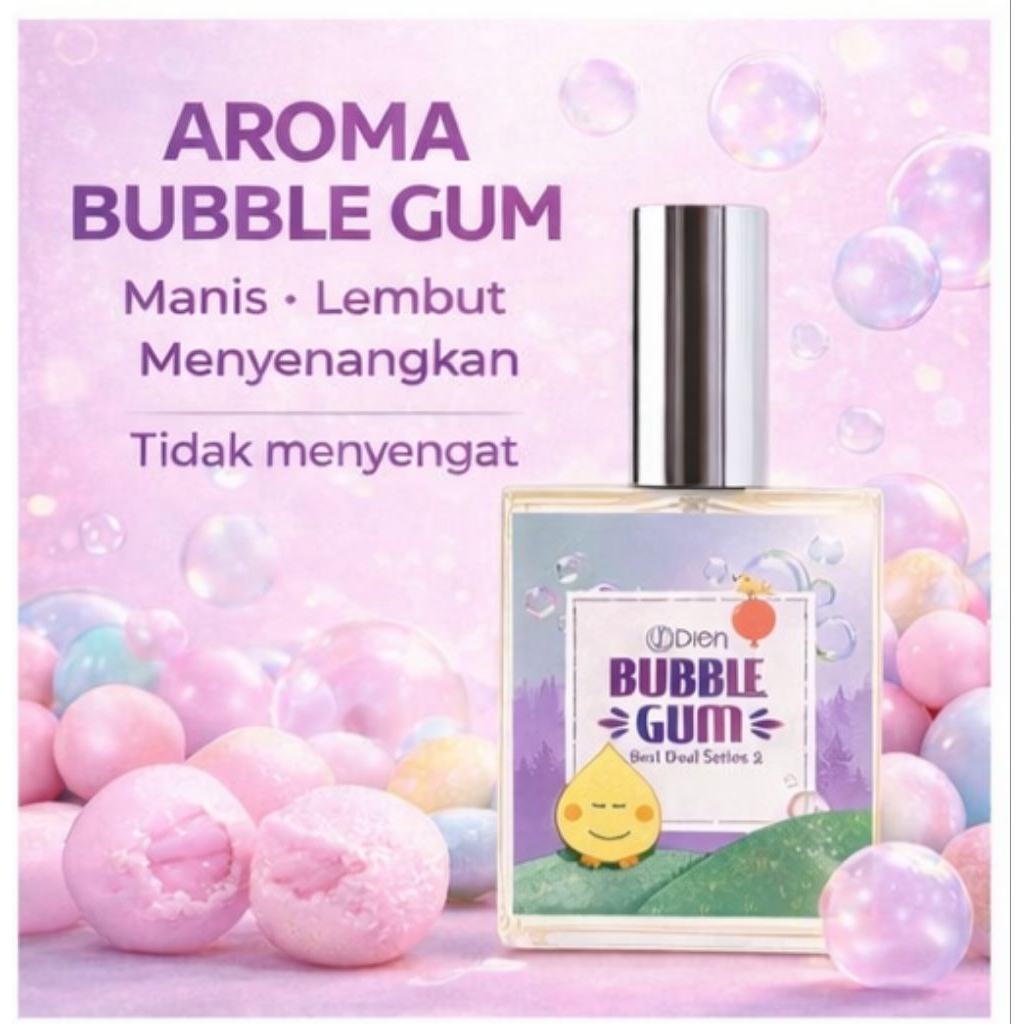 Dien Perfume Bubble Gum 13ml | Aroma Lembut Manis Sehari-hari