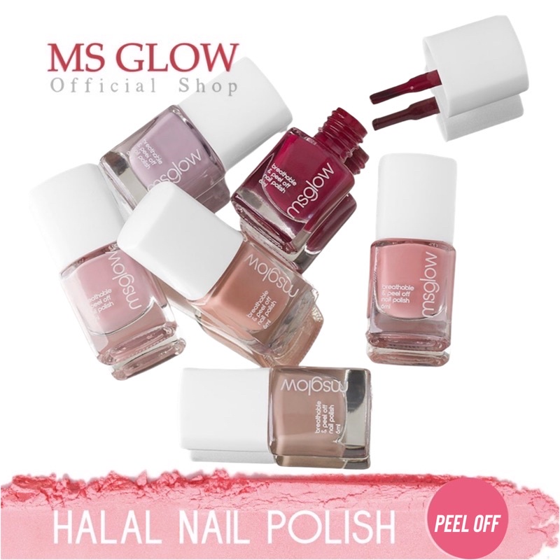 MS GLOW NAIL POLISH HALAL