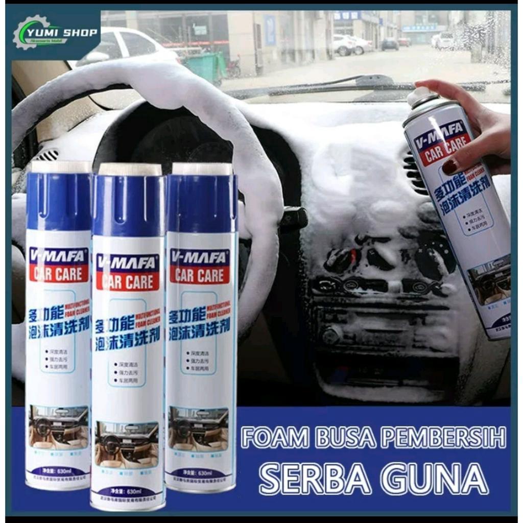 V Mafa Car Care Foam busa pembersih interior mobil Serbaguna