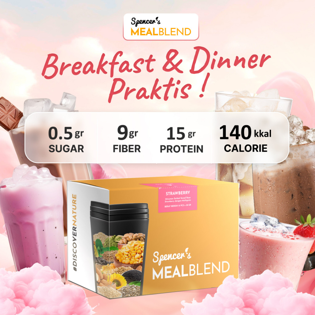 Spencer’s MealBlend – Complete Nutrition Meal Lengkapi Nutrisi Harian Alami