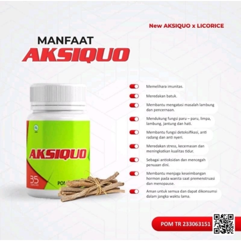 Aksiquo Aksi Prebiotik BPOM