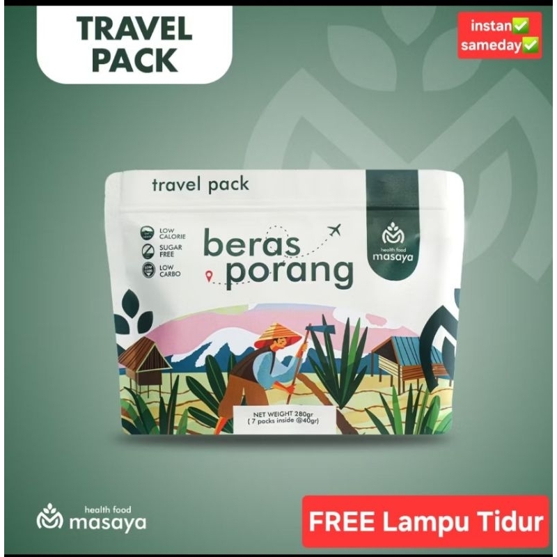 BERAS PORANG MASAYA  Beras diet- rendah kalori