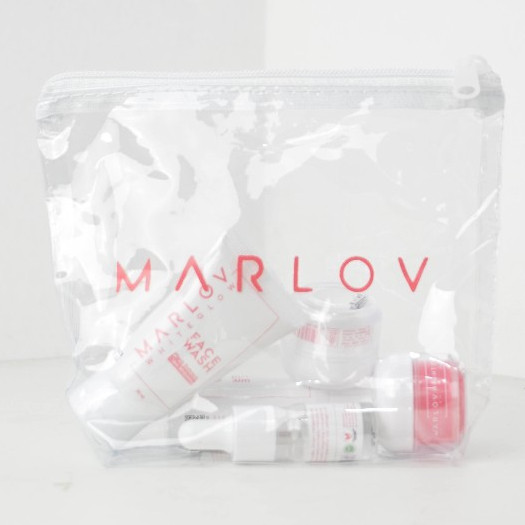 MARLOV White Glow Series Travel Size – Face Wash, Serum, Toner, Day Cream, & Night Cream Travel Size