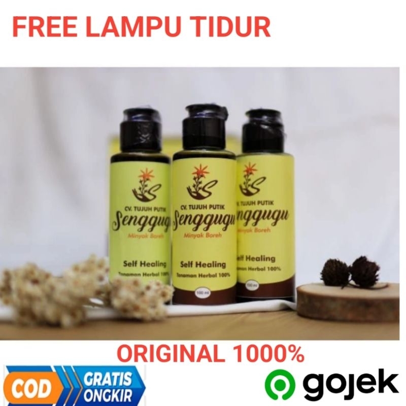 Senggugu Minyak Herbal Self Healing Tujuk Putik Boreh