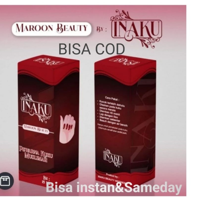 KUTEK INAKU MARON// INAKU KWALITAS TERBAIK//KUTEK BISA UNTUK SHALAT