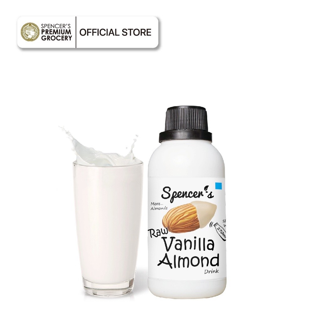 Spencer’s Raw Almond – Vanilla (270ml)