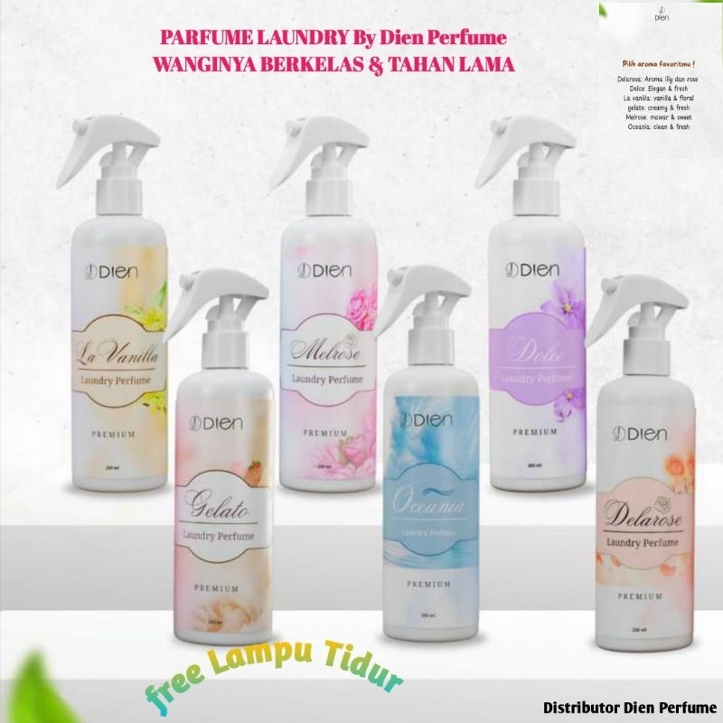 PARFUM LAUNDRY DIEN PERFUME PEWANGI PAKAIAN WANGINYA TAHAN LAMA DIEN PERRFUME 250 ML