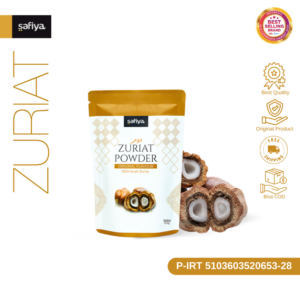 Safiya Serbuk Buah Zuriat 110 Gram Zuriat Powder Promil HalweyJaktim