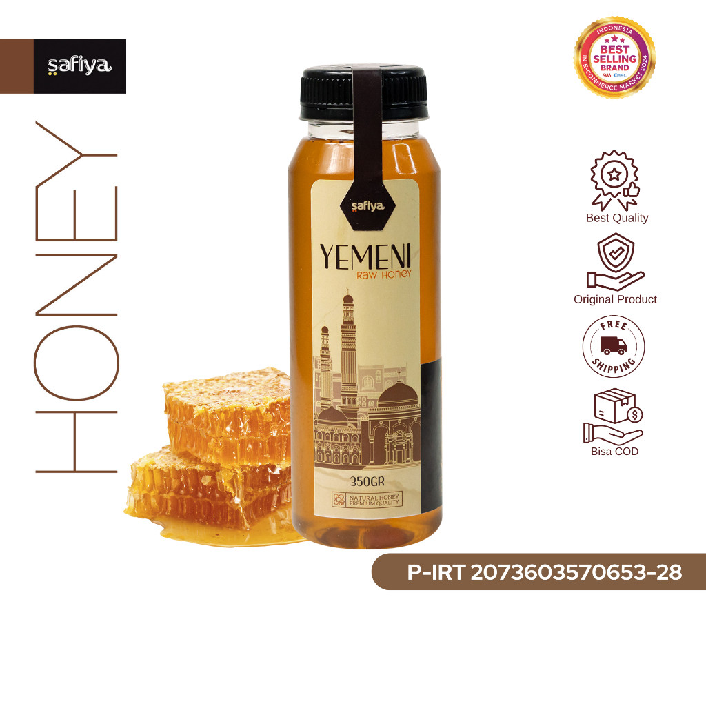 Safiya Madu Murni Yaman Marai 350 Gram Raw Honey Premium HalweyJaktim