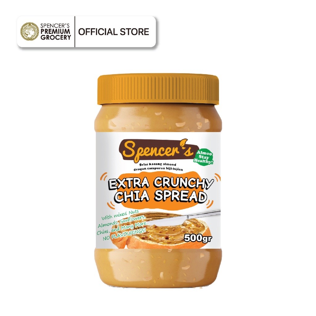Spencer’s – Chia Spread Original Ekstra Crunchy (500g)