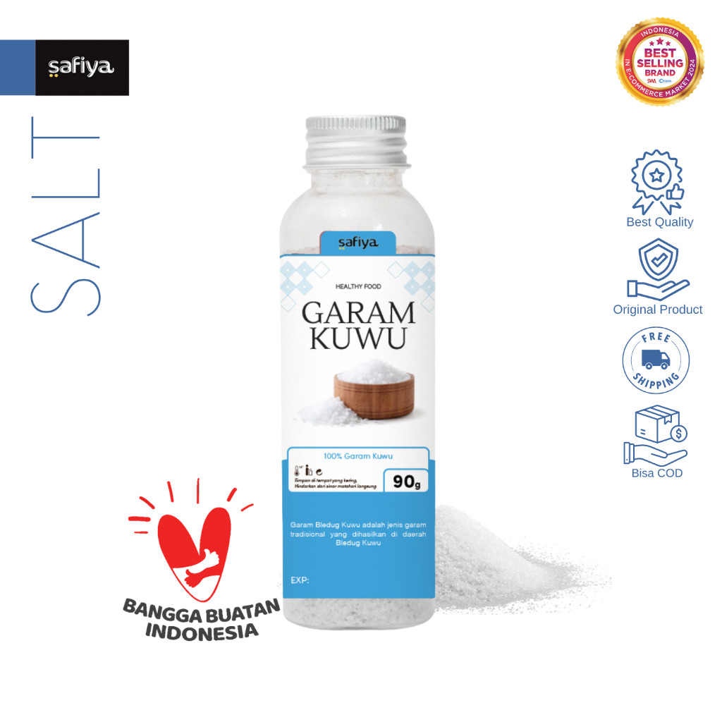 Safiya Garam Dapur Kuwu 90 Gram Bumbu Rempah Premium HalweyJaktim