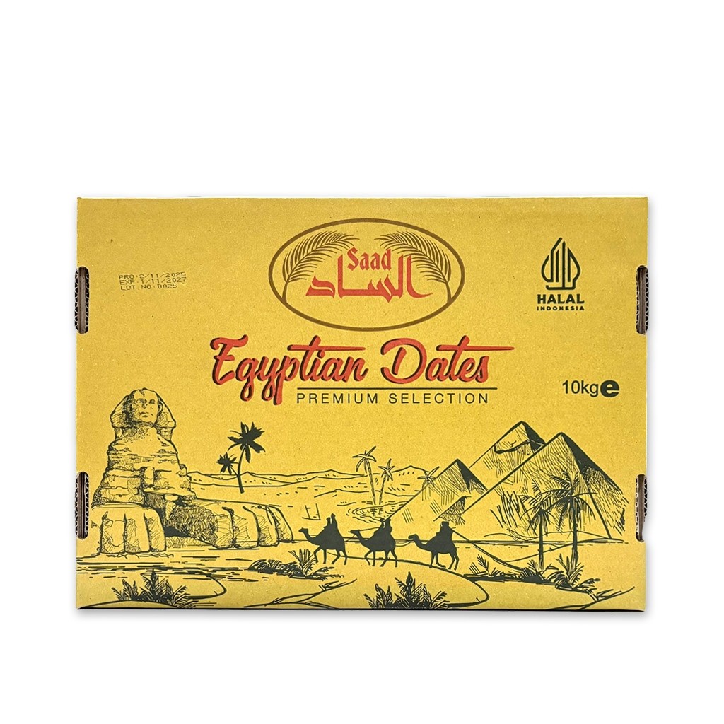 Terlaris Kurma Mesir Al Saad Egyptian Dates – 10 Kg