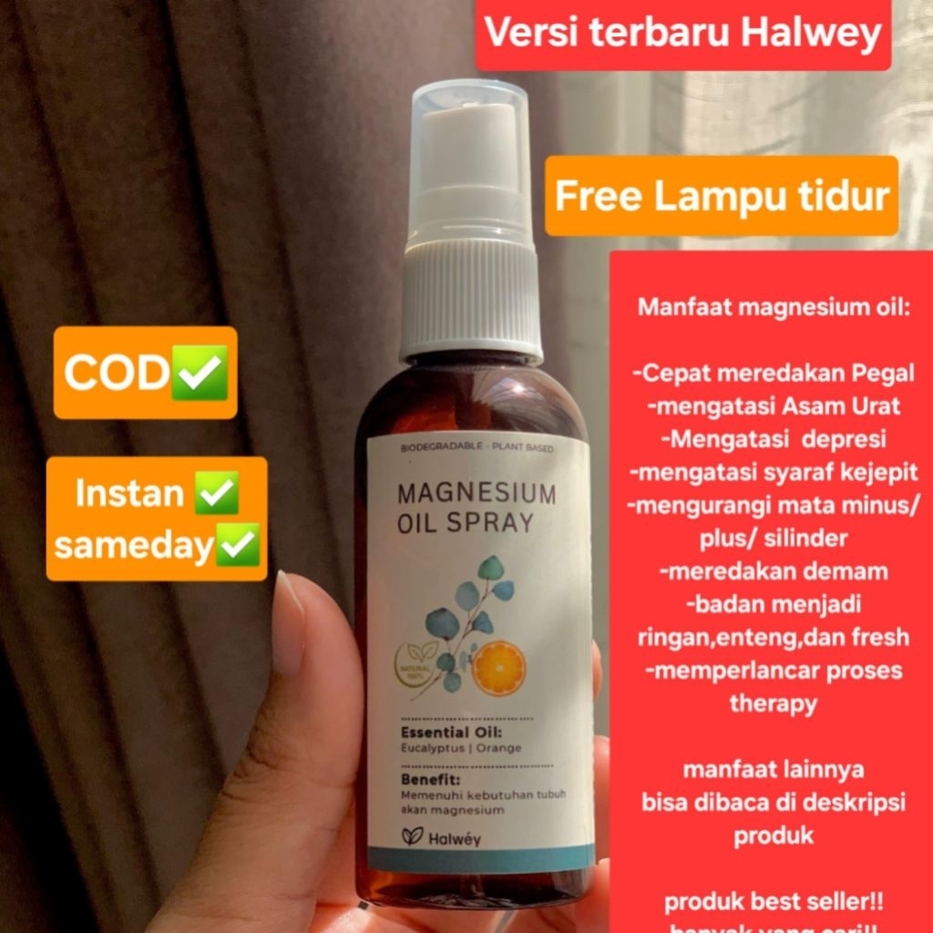 magnesium oil halwey