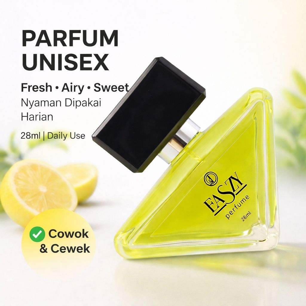 Hampers Dien Perfume EASZY Perfume by DIEN  Parfum Unisex Fresh Airy Sweet 28ml | Clean & Nyaman Dipakai Harian