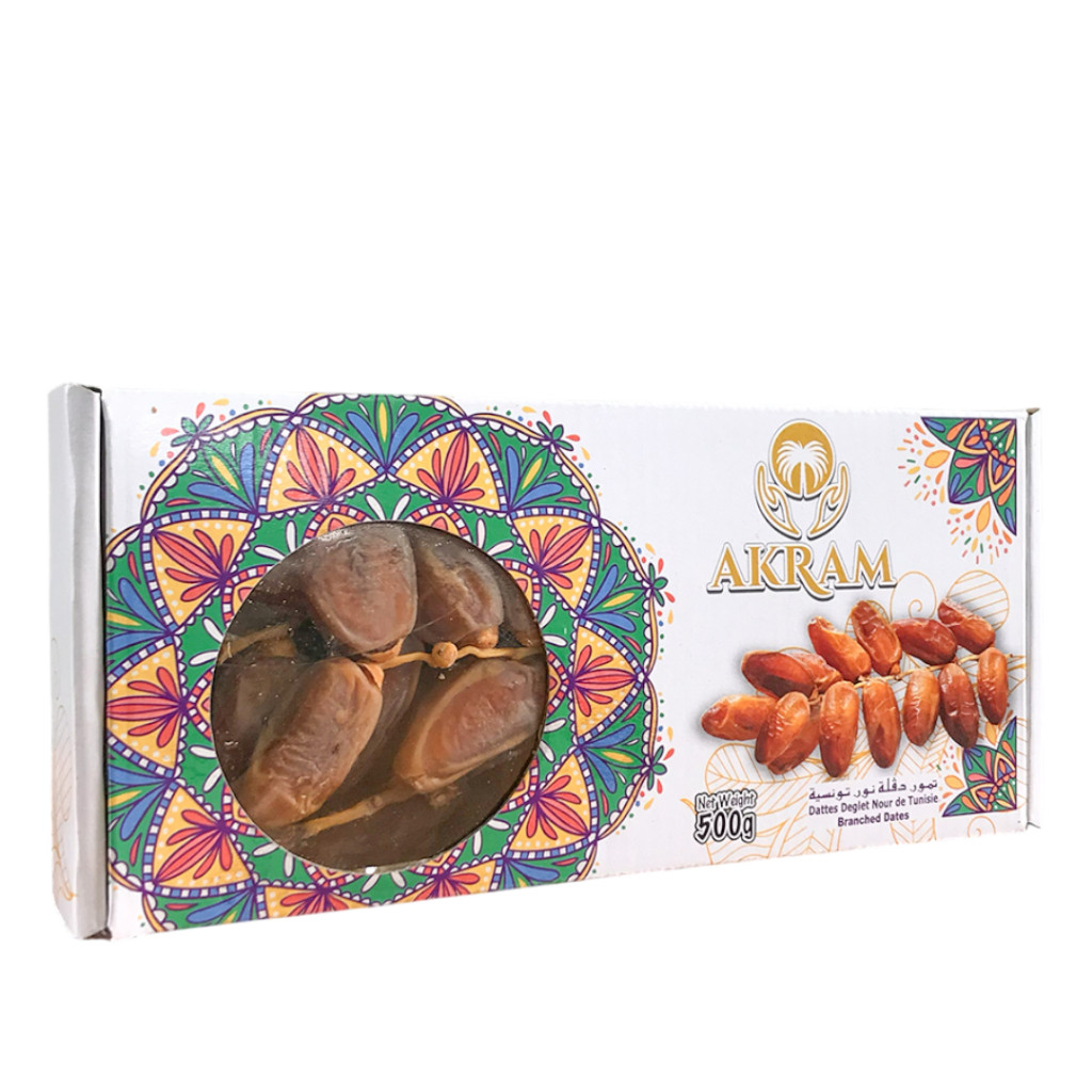 Terlaris Akram Kurma Tangkai Tunisia 500 g
