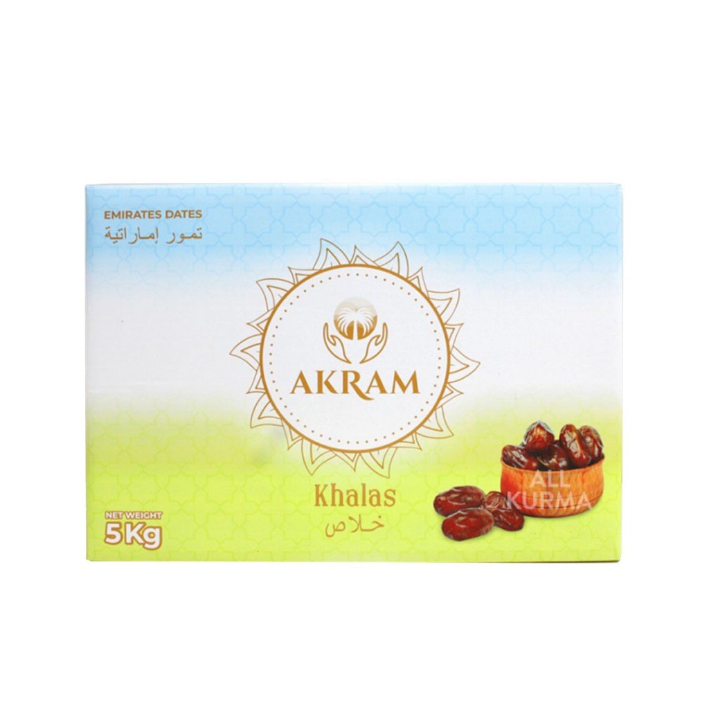 Terlaris Kurma Akram Khalas 5 kg