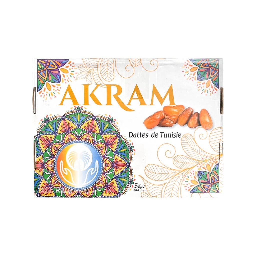 Terlaris Akram Kurma Tunisia 5 kg