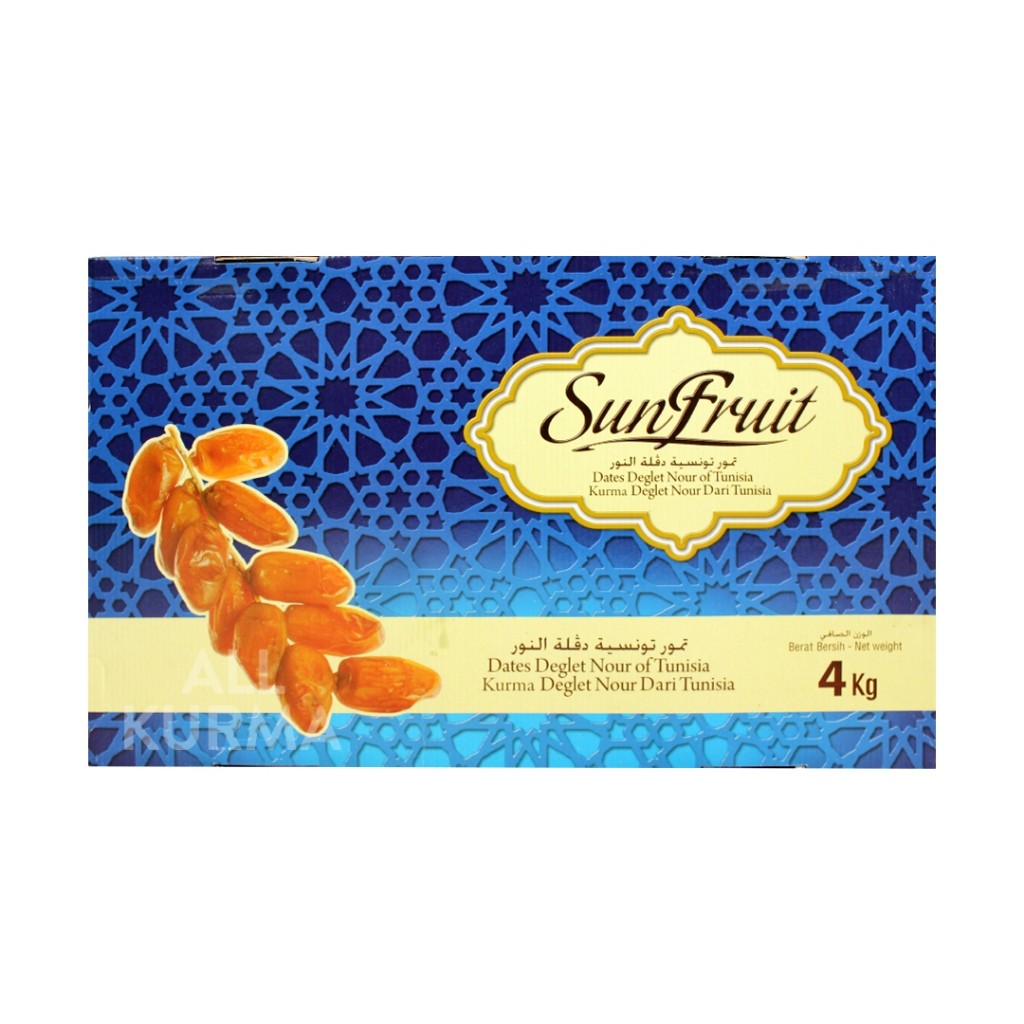 Terlaris Kurma Tangkai Tunisia Sunfruit 4 kg