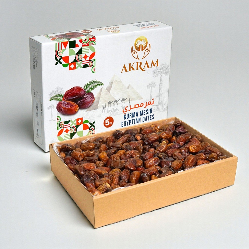 Terlaris Kurma Mesir Akram Egyptian Dates 5 kg