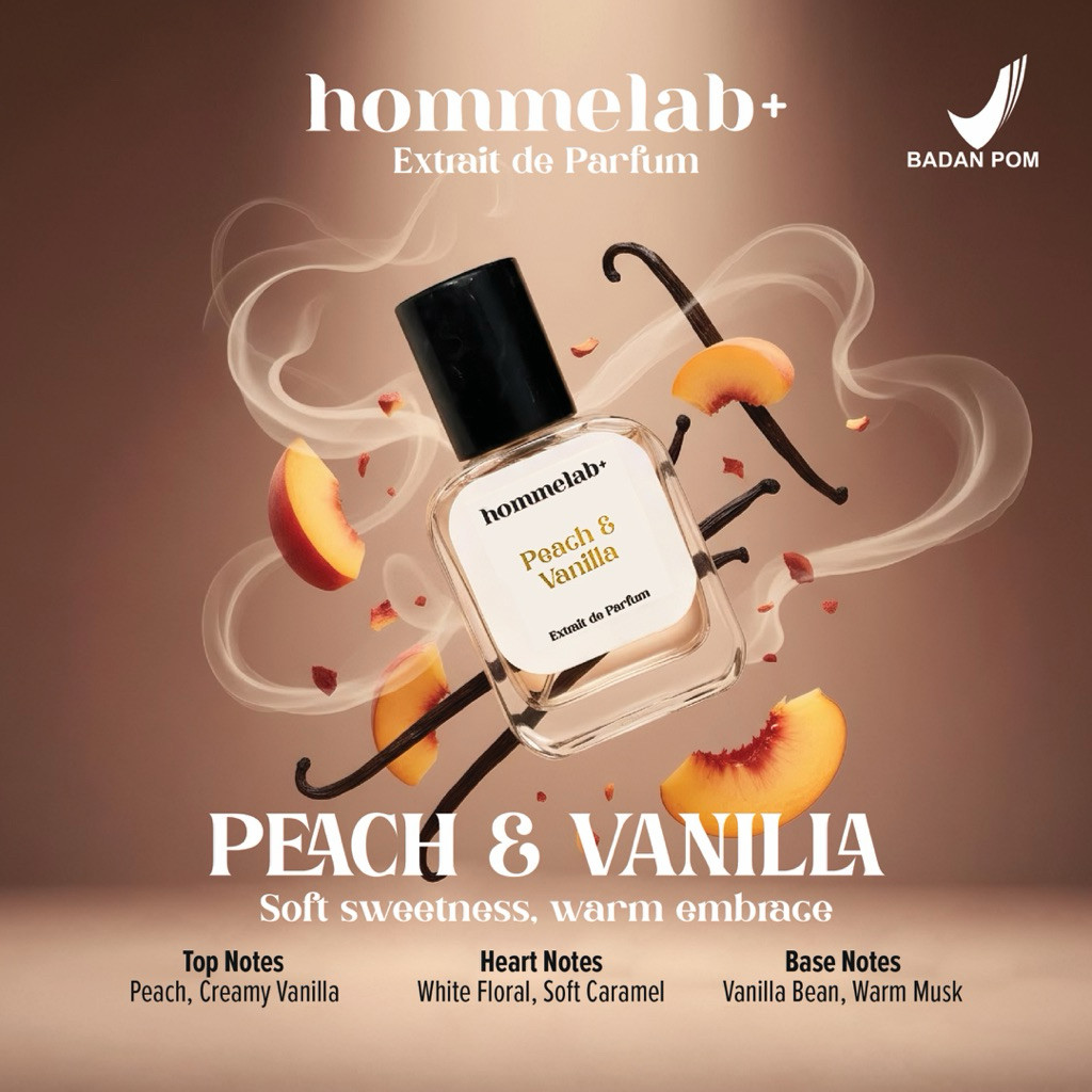 Terlaris Hommelab – Extrait de Parfum 38ML BPOM Parfum Pria Parfum Wanita Wangi Mewah Tahan Lama