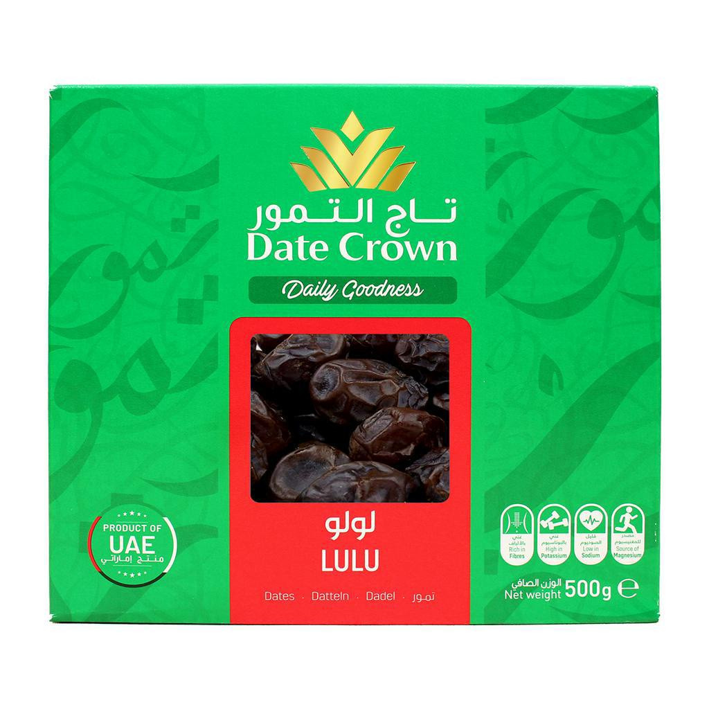 Terlaris Kurma Date Crown Lulu 500 gr BOX